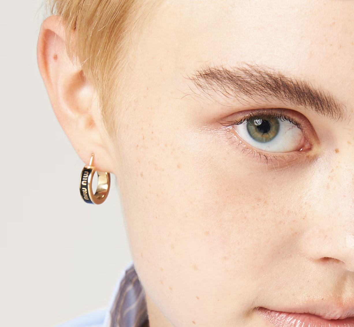 Beautiful MIU MIU Enameled Metal Earrings OR £250 CASH! - Image 3