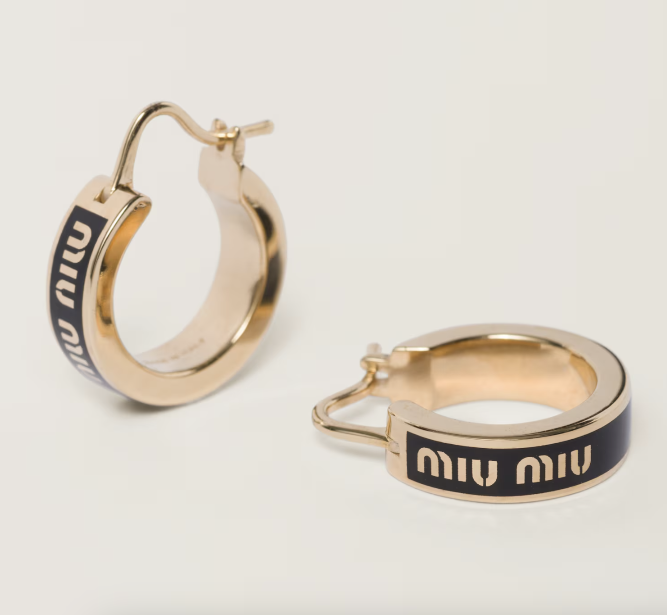 Beautiful MIU MIU Enameled Metal Earrings OR £250 CASH! - Image 4