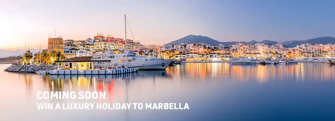 Win a luxury holiday to Marbella