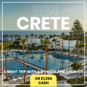 Escape to CRETE - 5 nights 5* Luxury Getway or £1250 CASH! LIMITED ENTRIES